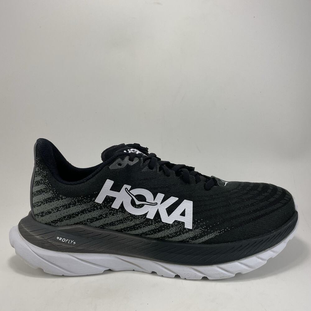 Hoka One One Mach 4 Running Shoes Womens Size 9.5 B Black Athletic Sneakers